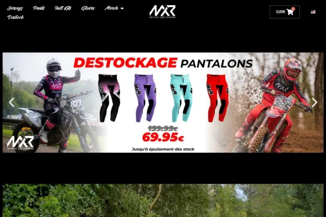 MxR Racing website designed by WebProud